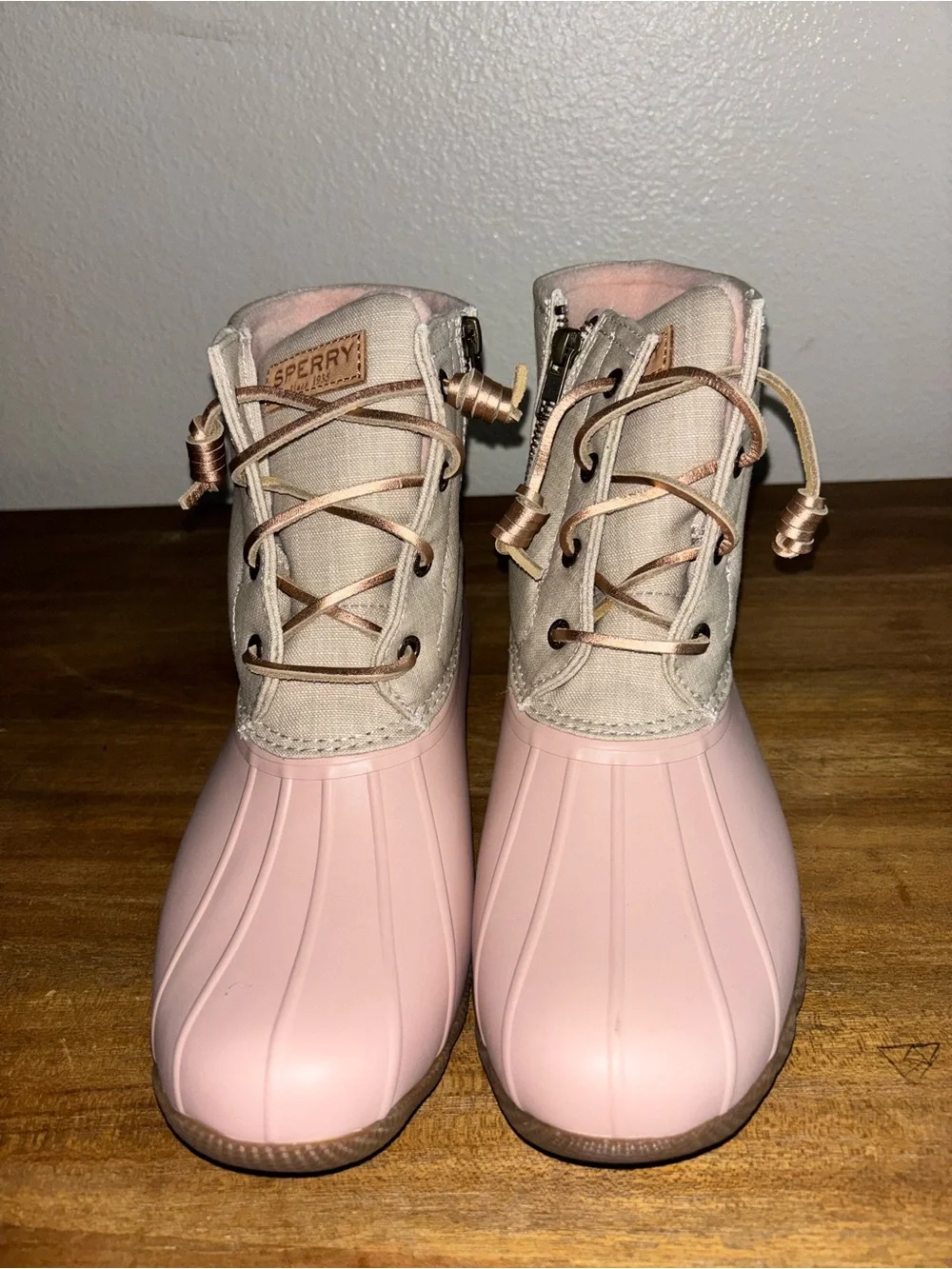 Sperry Women's Pink Duck Boot NWOT